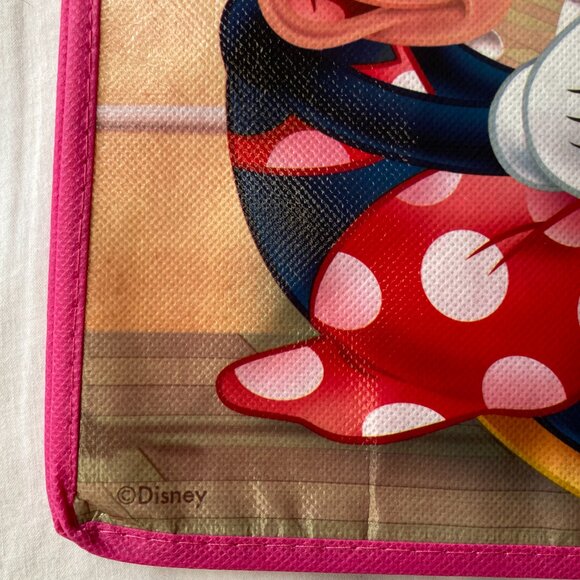 Disney Minnie Mouse Welcome to the Beach House Shopper Tote Bag Grocery Shopping - Picture 7 of 8